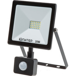 Прожектор светодиодный с датч. движ.  20 Вт ЮПИТЕР JP1202-20