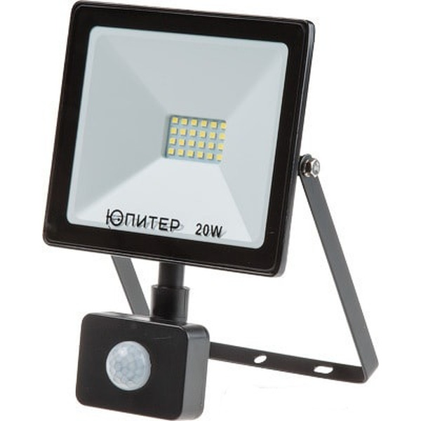 Прожектор светодиодный с датч. движ.  20 Вт ЮПИТЕР JP1202-20
