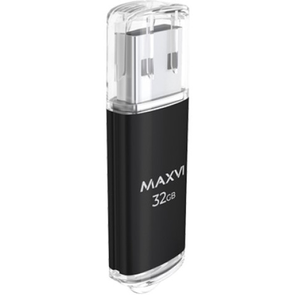 USB флеш-накопитель Maxvi MP 32GB 2.0 black