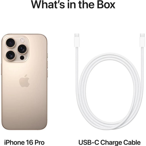 Смартфон Apple iPhone 16 Pro 256GB Desert Titanium (MYN23AH/A)