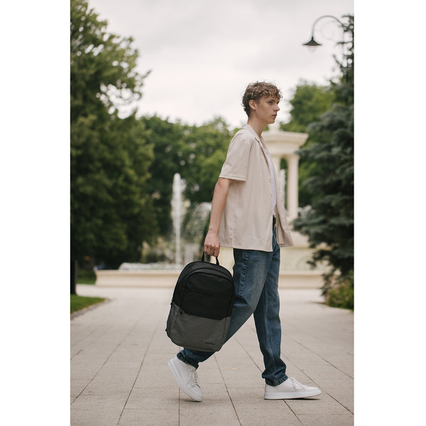 Рюкзак Heikki SECTIONS 273908 (серый/черный)