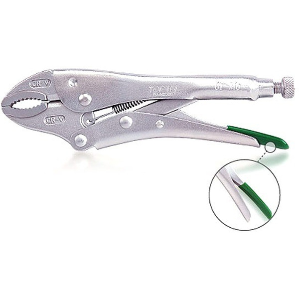 Зажим-плоскогубцы изогнутые Toptul DAAQ2B07