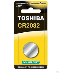 Батарейка TOSHIBA CR 2032 PW BP-5