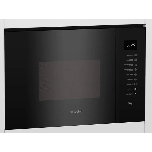 Встраиваемая микроволновая печь Hotpoint MF25G BL H