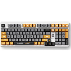Клавиатура игровая McHose x Unbox Therapy - UT98 Mechanical (бело-оранжевый, Icy Creamsicle Switch)