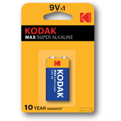 Батарейка щелочная Kodak МАХ 6LR61-1BL [ K9V-1] 30952850-RU1
