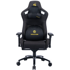 Игровое кресло EVOLUTION LEGEND (черный/золотой)
