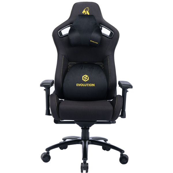 Игровое кресло EVOLUTION LEGEND (черный/золотой)