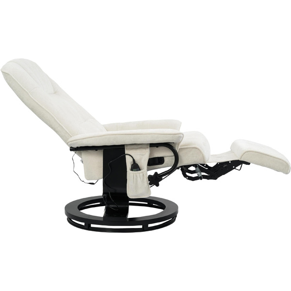 Массажное кресло Calviano 21 (бежевый плюш)