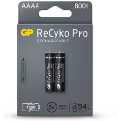 Аккумулятор GP ААА 800 mAh (2 шт)