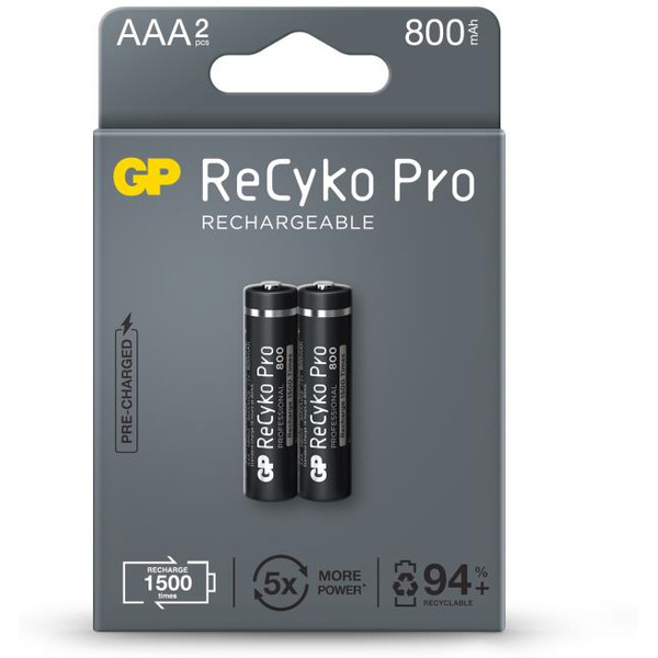 Аккумулятор GP ААА 800 mAh (2 шт)