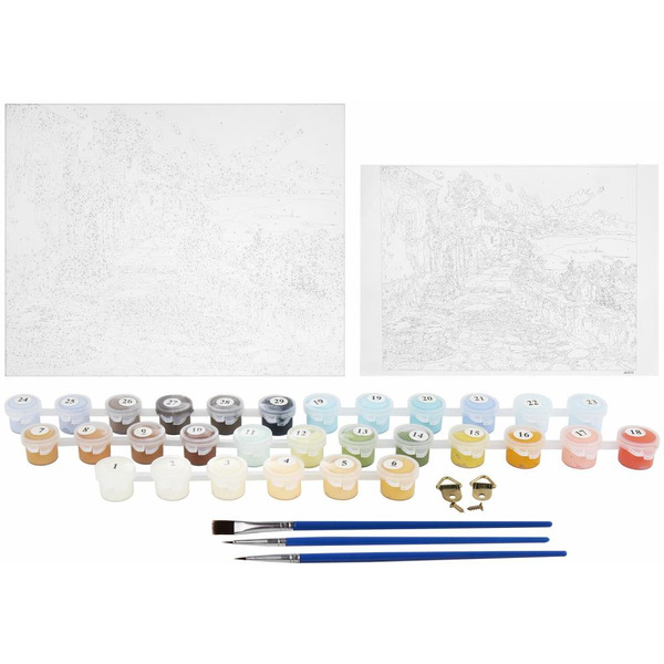 Картина по номерам ОСТРОВ СОКРОВИЩ «Южный полдень» 663270