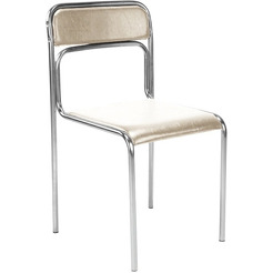 Стул офисный Nowy Styl Ascona Chrome (бежевый)