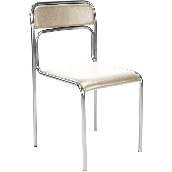 Стул офисный Nowy Styl Ascona Chrome (бежевый)