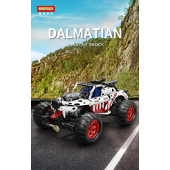 Игрушка конструктор MOYU Dalmatian Monster Truck MY88006 (с пультом дистанционного управления и набором электродвигателей)