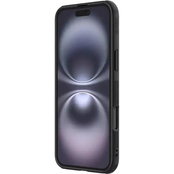 Бампер NILLKIN Super Frosted Shield Pro APPLE iPhone 16 Черный