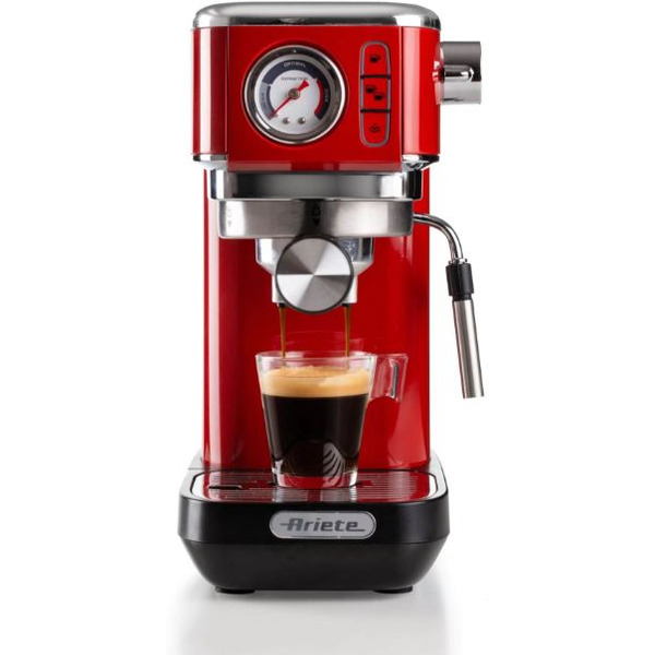Рожковая кофеварка Ariete Espresso Slim Moderna 1381/33 RD (00M138133AR0)