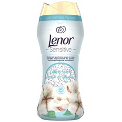 Парфюмированые гранулы для белья LENOR Sensitive Cotton Fresh 210г