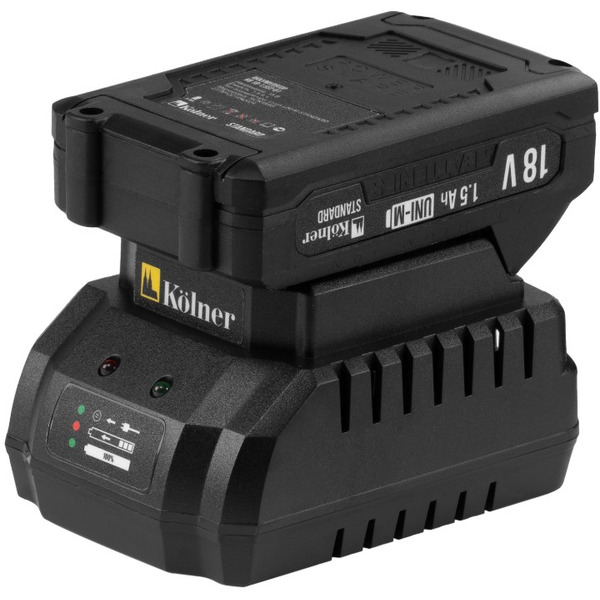 Пила Kolner KCS 18-10-2K (с 2-мя АКБ и ЗУ)