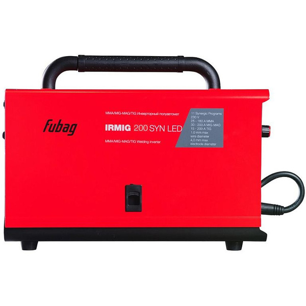 Сварочный инвертор Fubag IRMIG 200 SYN LED 646404