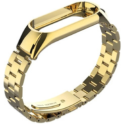 Ремешок Bingo Stainless для Xiaomi Mi Band 5 Золотистый