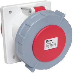 Розетка стационарная внутренняя угловая EKF 4342 3Р+РЕ 63А 380В IP67 PROxima