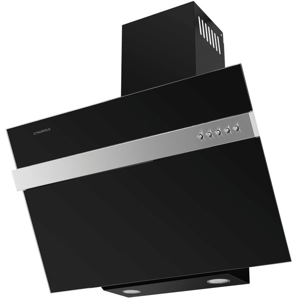 Кухонная вытяжка MAUNFELD Bridge Line 50 (черный/вставка сатин)