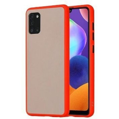 Накладка CASE Acrylic для Samsung Galaxy A31 (красный)