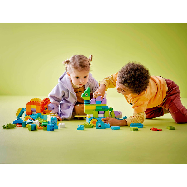 Конструктор Lego Duplo Динозавры на колесах 3в1 10451