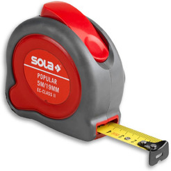Рулетка SOLA Popular 5м/19мм (50024301)