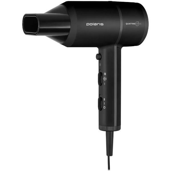 Фен Polaris PHD 2044Ti Quattro Ionic (черный)