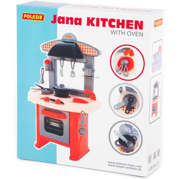 Детская кухня Полесье Яна с духовым шкафом 58874 (в коробке)