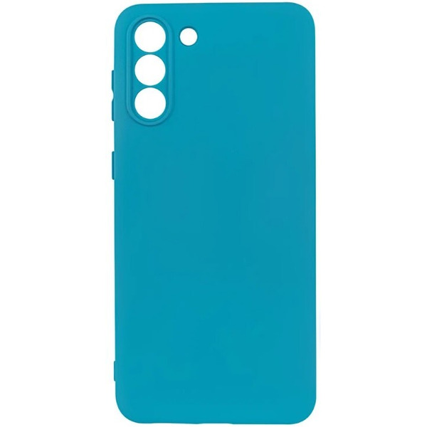 Накладка Case Matte Lux для Samsung Galaxy S21 FE (голубой)