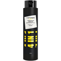 Шампунь CONCEPT Fusion для ежедневного применения 4 в 1 мужской, 500 мл
