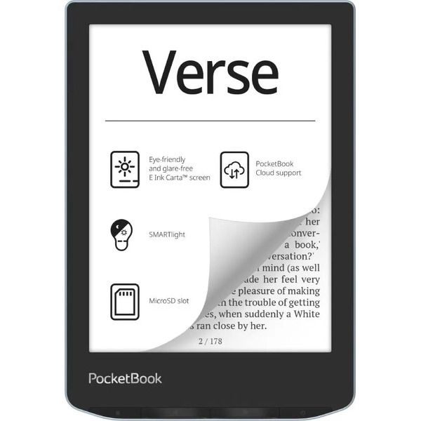 Электронная книга PocketBook 629 Verse Bright Blue (PB629-2-CIS)