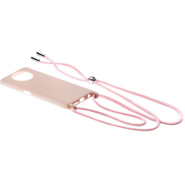 Бампер Bingo Lanyard для Poco X3/Poco X3 Pro (персиковый)