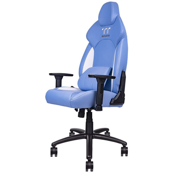 Игровое кресло Thermaltake V Comfort (синий/белый)