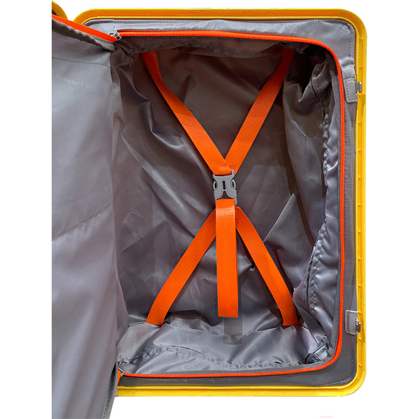 Чемодан DoubleW 005# (S, желтый)