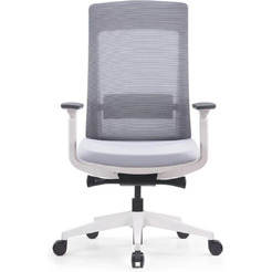 Кресло компьютерное SitZone E-VL002B-BS сетка/ткань, серый, крестов. пластик