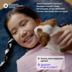 Умная колонка Яндекс.Станция Лайт 2 без часов (YNDX-00028VIO) фиолетовый