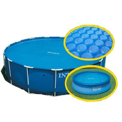 Солнечное покрывало INTEX 28010 для бассейна диаметром 244 см