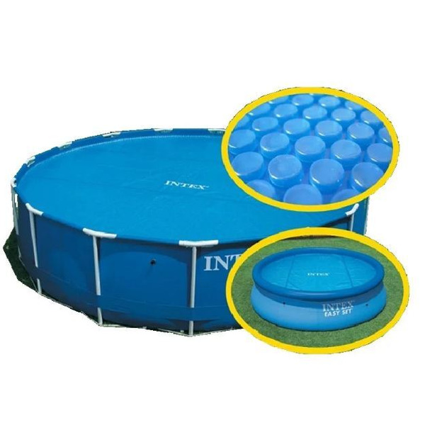 Солнечное покрывало INTEX 28010 для бассейна диаметром 244 см