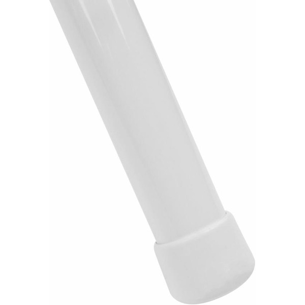 Стул складной BRABIX Golf Plus CF-003 КОМФОРТ (белый каркас, кожзам белый) 533028