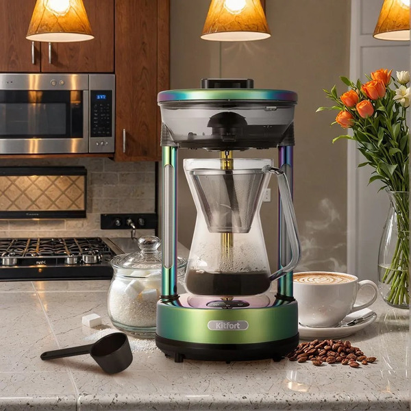 Кофеварка Kitfort Кемекс KT-7488