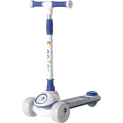 Самокат детский Ricos LilStar JSCL668A (белый/синий)