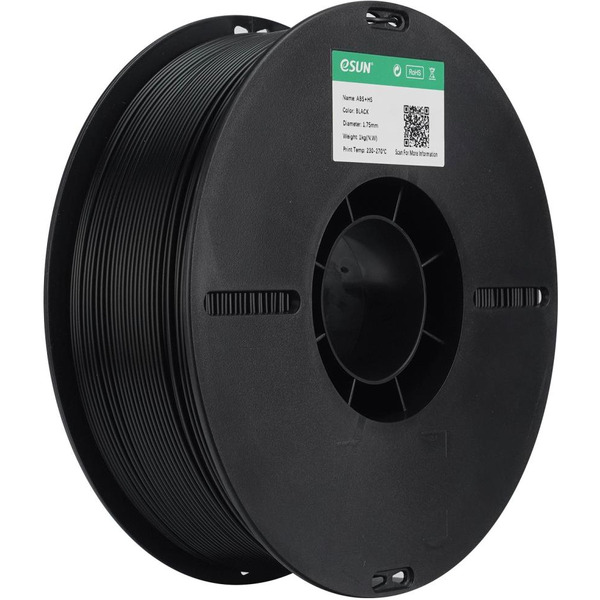 Пластиковая нить ESUN ABS-HT 1,75 мм (чёрный)