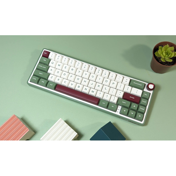 Клавиатура Royal Kludge R65 (Green Sand, RK Brown)