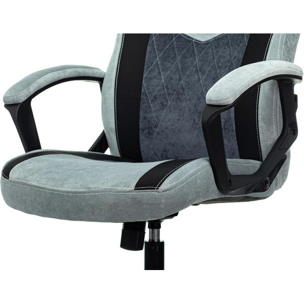 Кресло игровое Zombie VIKING 6 KNIGHT Fabric (1380215) голубой