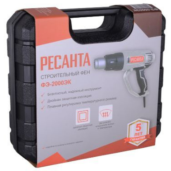 Промышленный фен Ресанта ФЭ-2000ЭК (75/2/2)