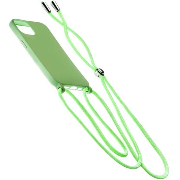 Бампер Bingo Lanyard для Samsung Galaxy A12 (зеленый)